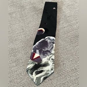 Vintage Le Space‎ Silk Tie